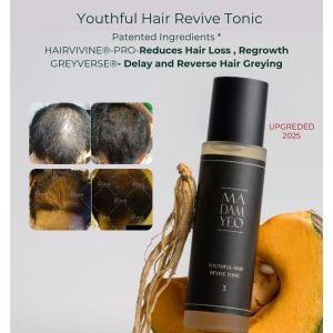 Madam Yeo Youthful Hair Revive Tonic 🧴 Hair Growth Anti Hair Loss Root Booster Serum Tumbuh Rambut X Gugur 头皮保养生发水护发囊精华